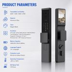 Outdoor Waterproof Face Recognition Video Smart Lock photo 4