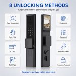 Outdoor Waterproof Face Recognition Video Smart Lock photo 5