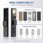 Outdoor Waterproof Face Recognition Video Smart Lock photo 7
